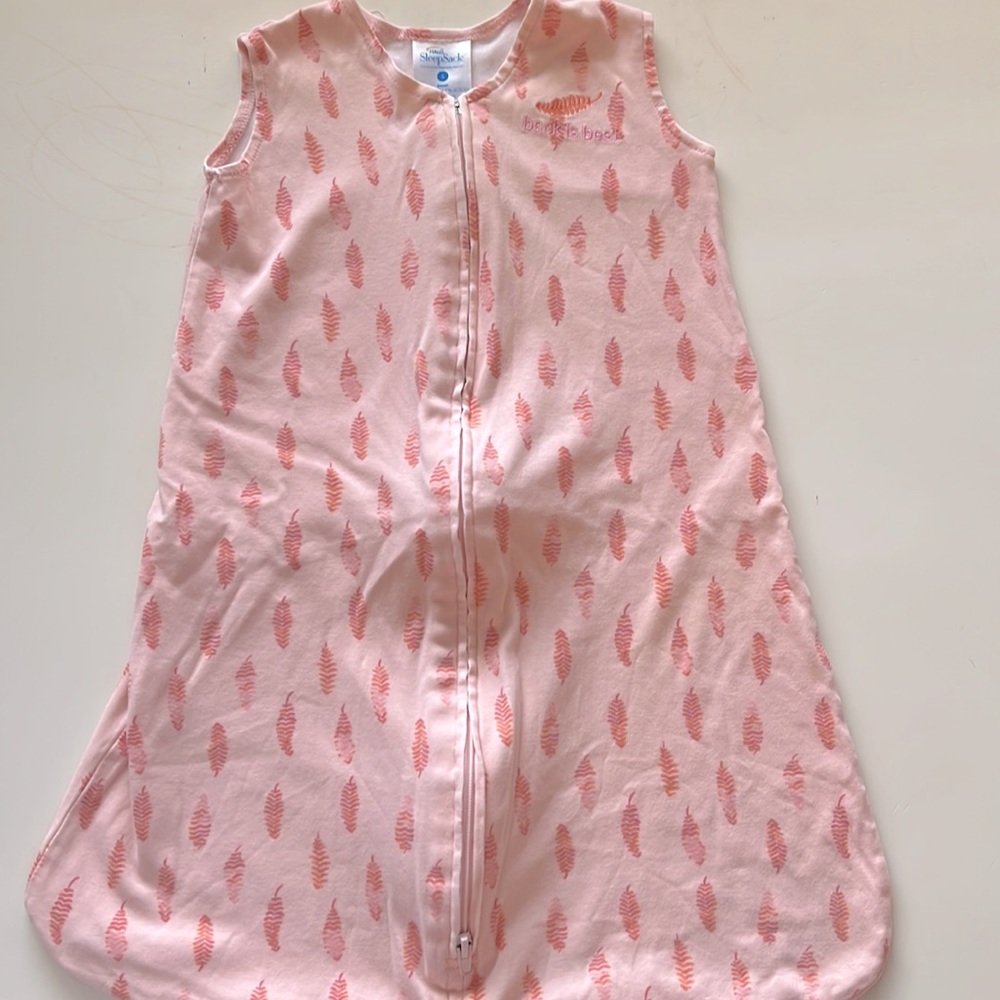 Halo SleepSack with Feather Pattern, Size Small (Birth - 6 months / 10-18 lbs)